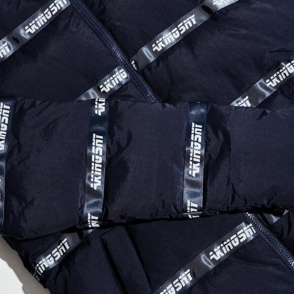 AKINGS Logo Puffer Jacket - Navy (Size M) - Picture 3 of 5